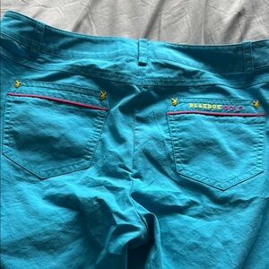 Playboy Golf Turquoise Pants